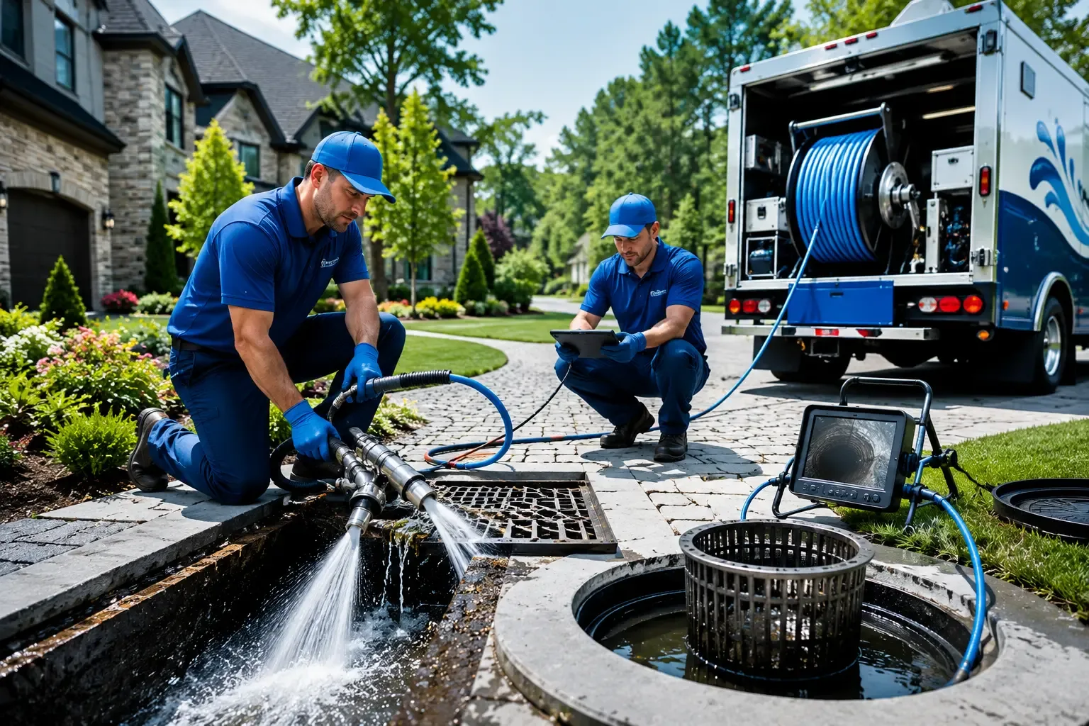 Local outdoor drain cleaning professionals in Clear Lake, IA